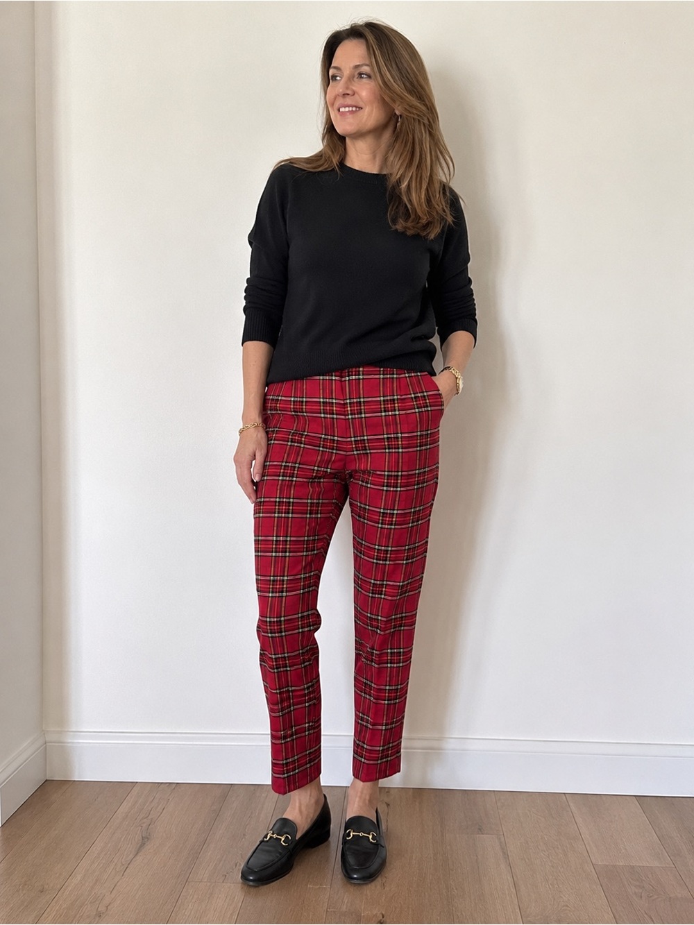 EUC Talbots Hampshire Ankle Pants Wool Blend Size 14